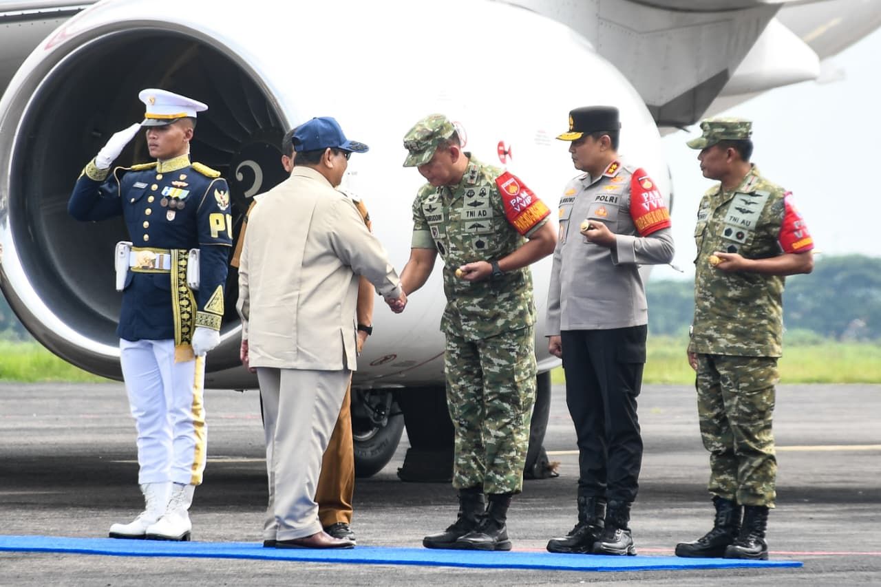 Pangdam IV/Diponegoro pimpin Pengamanan Kunjungan Presiden di Surakarta dan Kab. Bantul
