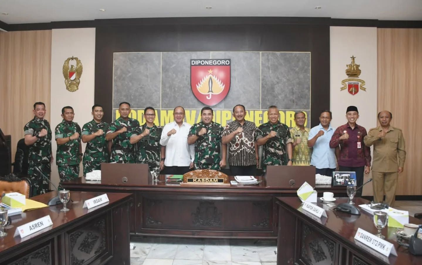 Kasdam IV/Diponegoro terima Paparan kesiapan TMMD Reguler ke-126 TA 2025