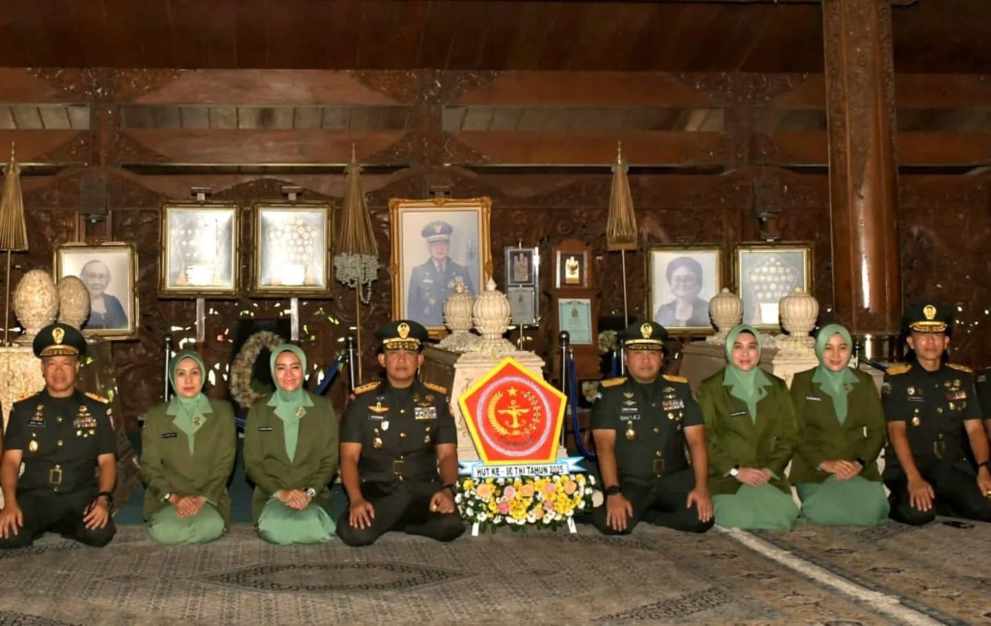 Pangdam IV/Diponegoro Pimpin Ziarah Rombongan ke Makam Jenderal Besar H.M. Soeharto