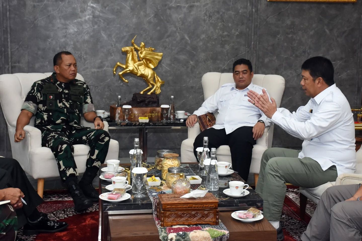 Pangdam IV/Diponegoro Terima Audiensi Ditjen Perkebunan Kementan Bahas Sinergi Program Ketahanan Pangan