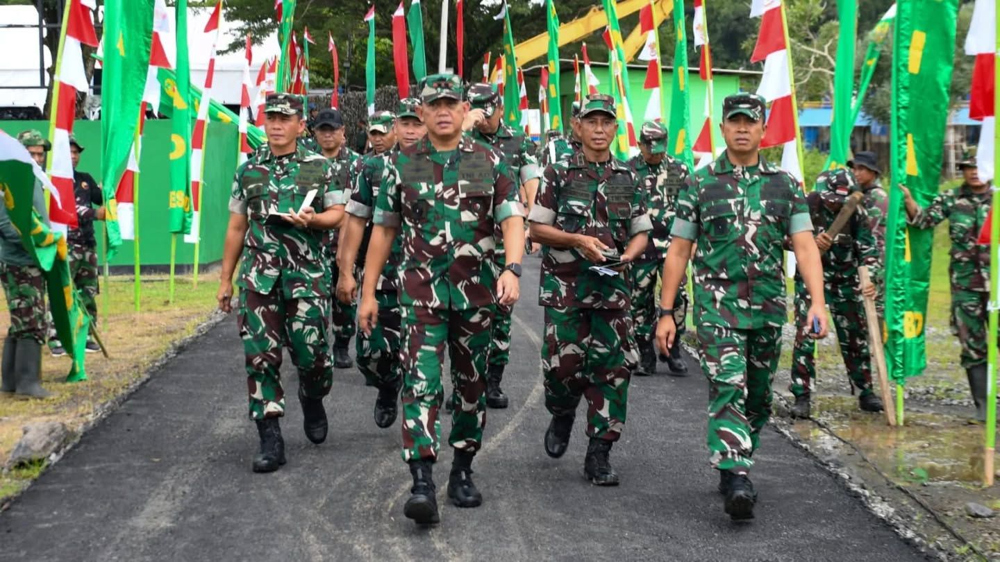 Pangdam IV/Diponegoro cek Kesiapan Lokasi Apel Dansatkowil TNI AD TA 2025 di Rawalo