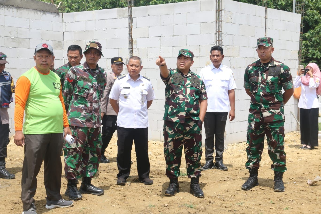 Kasdam IV/Diponegoro Tinjau progress Pembangunan KDKMP dan Yon TP 888