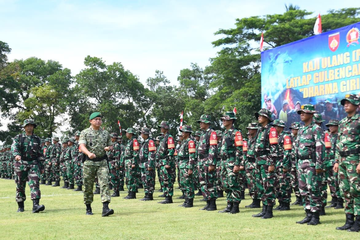 Pangdam Tutup Latihan Lapangan Korem 071/WK, Tegaskan Pentingnya Sinergi Penanggulangan Bencana