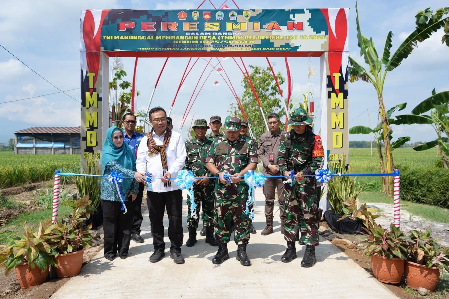 TMMD Reguler Ke-128 Resmi Ditutup, Pengabdian Kodam IV/Diponegoro Berbuah Kemajuan Desa