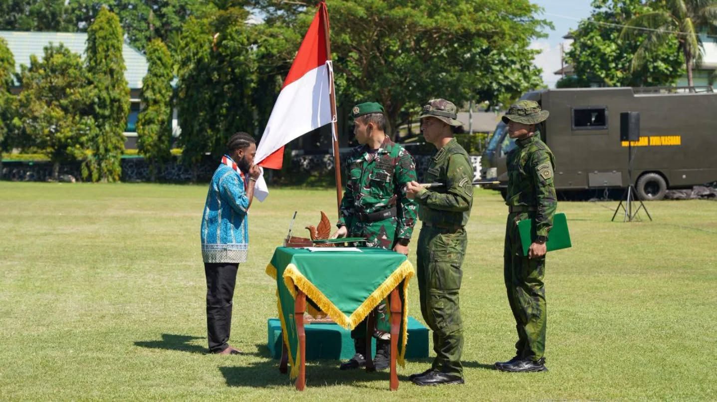 Yonif 410/Alugoro berhasil merebut hati 37 OPM kembali ke NKRI