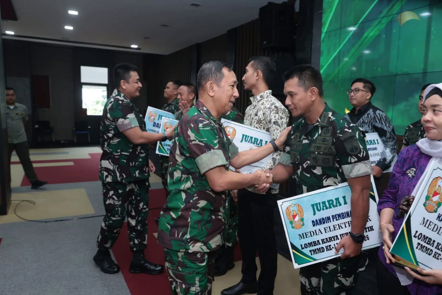 Borong Juara LKJ TMMD Ke-128 di Mabesad, Kodam IV/Diponegoro Buktikan Dominasi Publikasi Nasional