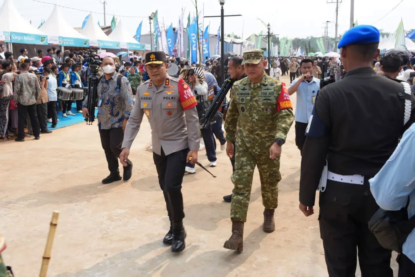 Pangdam IV/Diponegoro Sukses Kawal Rangkaian Kunjungan Kerja Presiden RI di Jawa Tengah