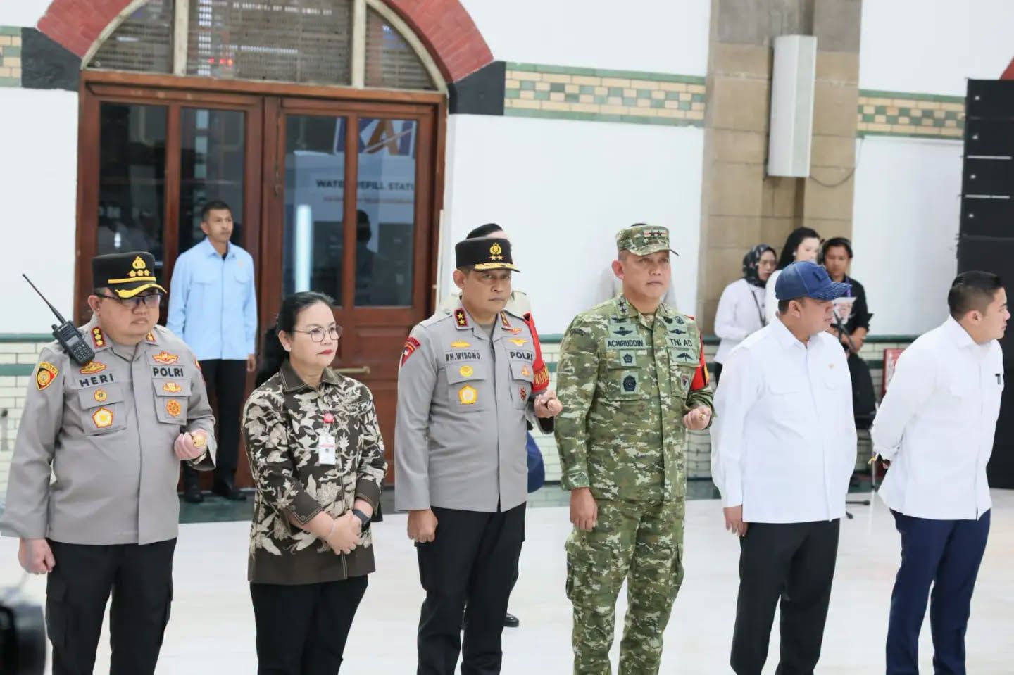 Pangdam IV/Diponegoro Pimpin PAM VVIP Kunjungan Presiden RI Resmikan Revitalisasi Cagar Budaya Stasiun Semarang Tawang