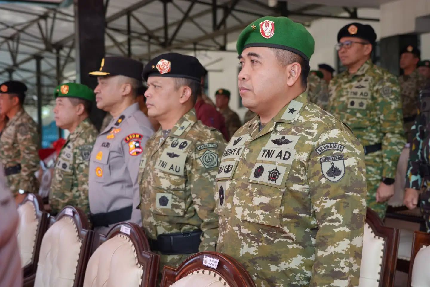 Kasdam IV/Diponegoro Hadiri Pembukaan Diksar Integratif Taruna Akademi TNI dan Akpol TP 2026