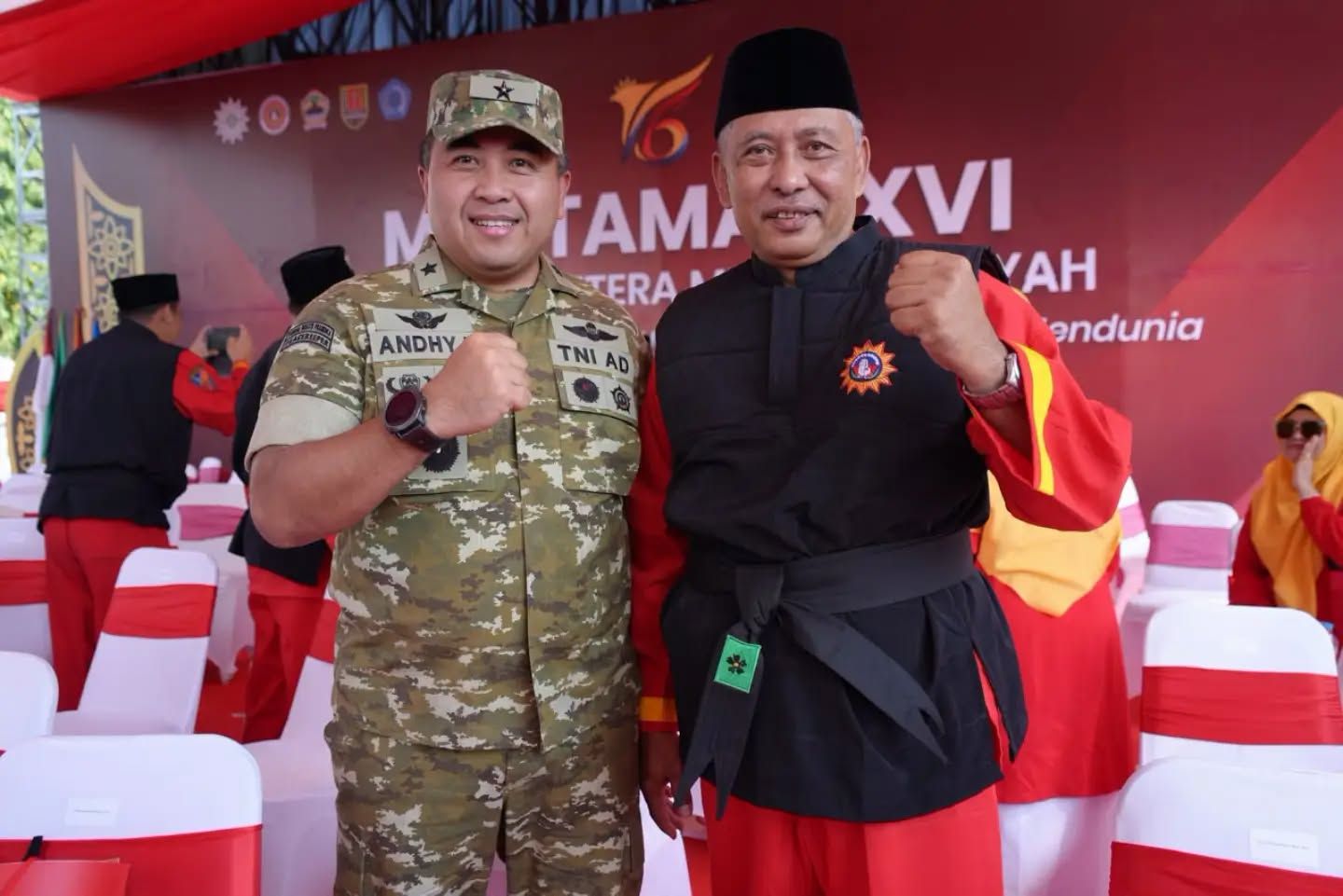 Pangdam IV/Diponegoro Diwakili Kasdam Hadiri Apel Pembukaan Muktamar XVI Tapak Suci di Semarang