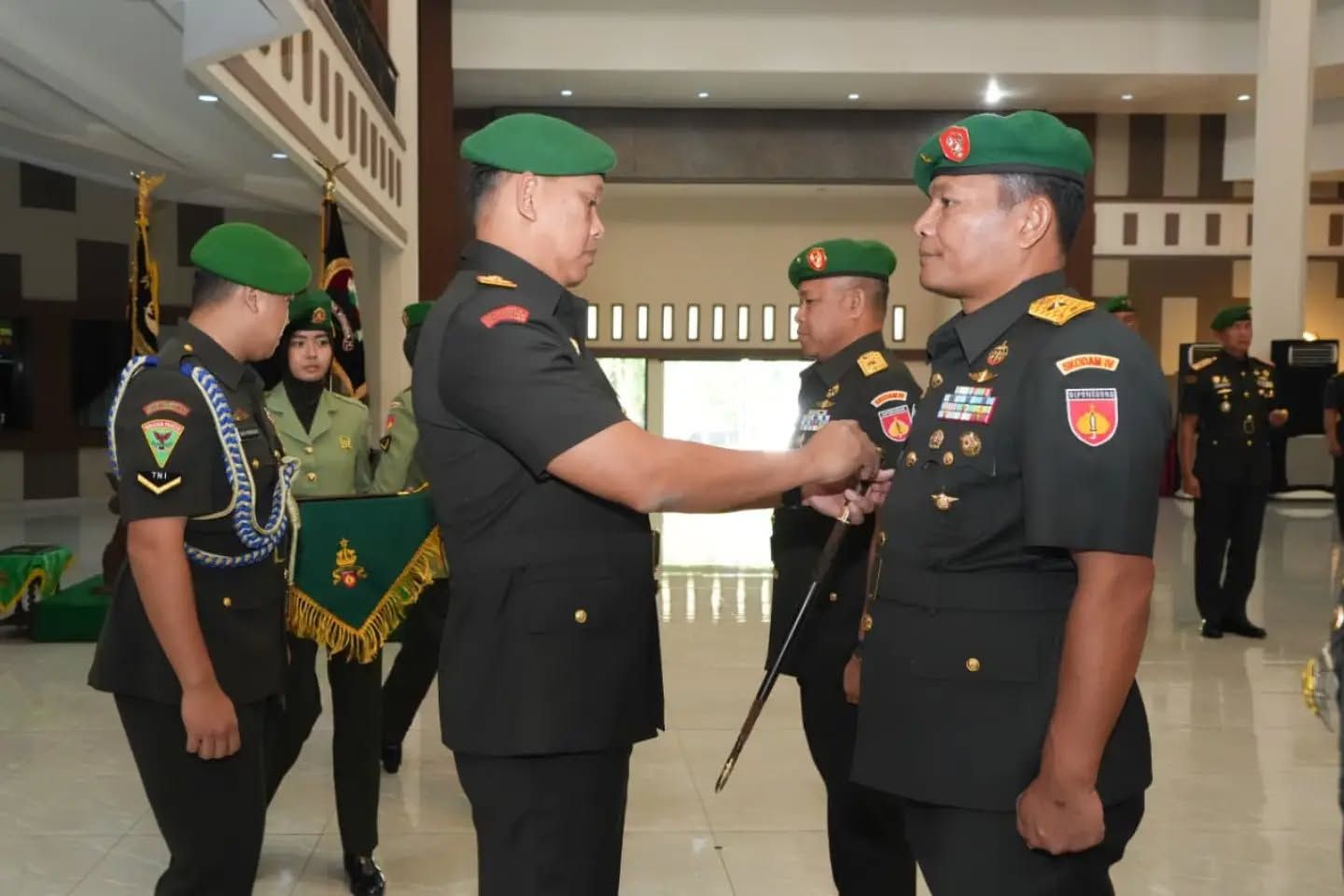 Amanah Berganti, Pengabdian Berlanjut, Pangdam IV/Diponegoro Pimpin Sertijab sejumlah Pejabat Kodam IV/Diponegoro