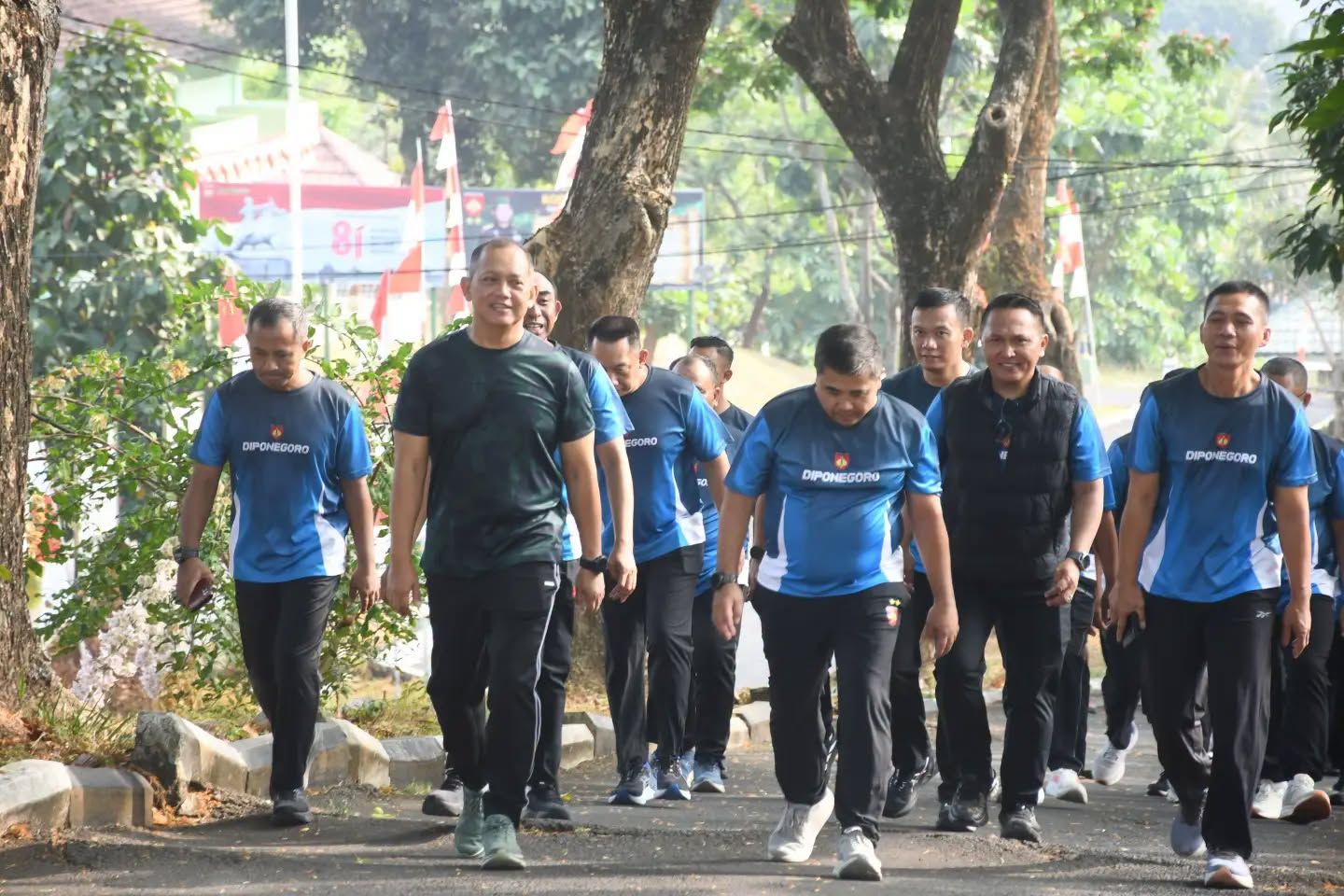Langkah Sehat Pangdam IV/Diponegoro, Rawat Kebugaran dan Kekompakan