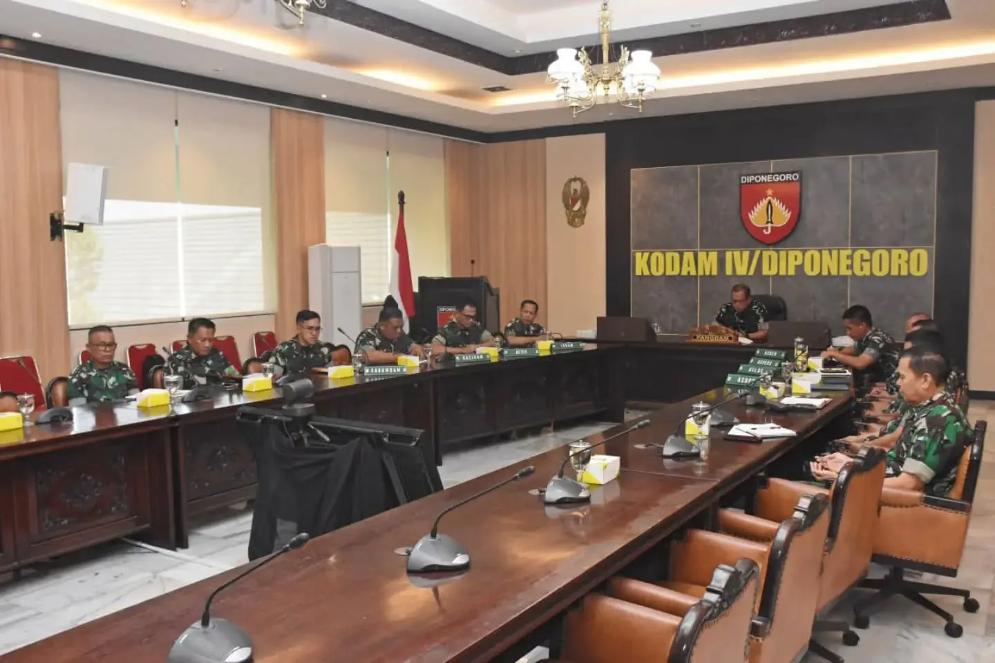 Pangdam IV/Diponegoro Ikuti Entry Meeting Pemeriksaan Terinci Kinerja UO TNI AD Semester II 2026