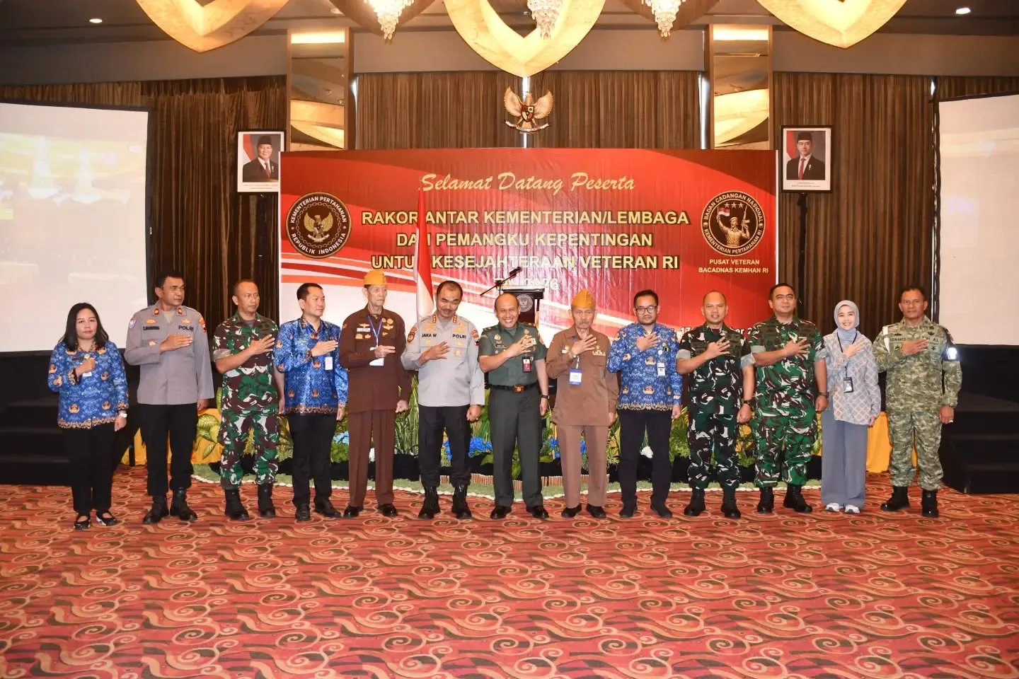 Sinergi Lintas Instansi Diperkuat, Pelayanan dan Kesejahteraan Veteran Jadi Perhatian