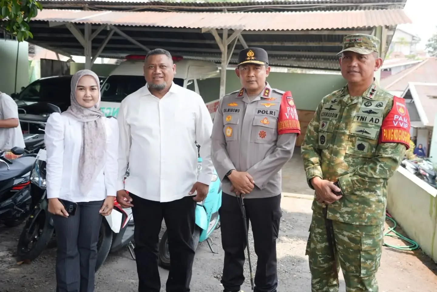 Pangdam IV/Diponegoro Pimpin Pengamanan VVIP Kunjungan Wapres di Batang
