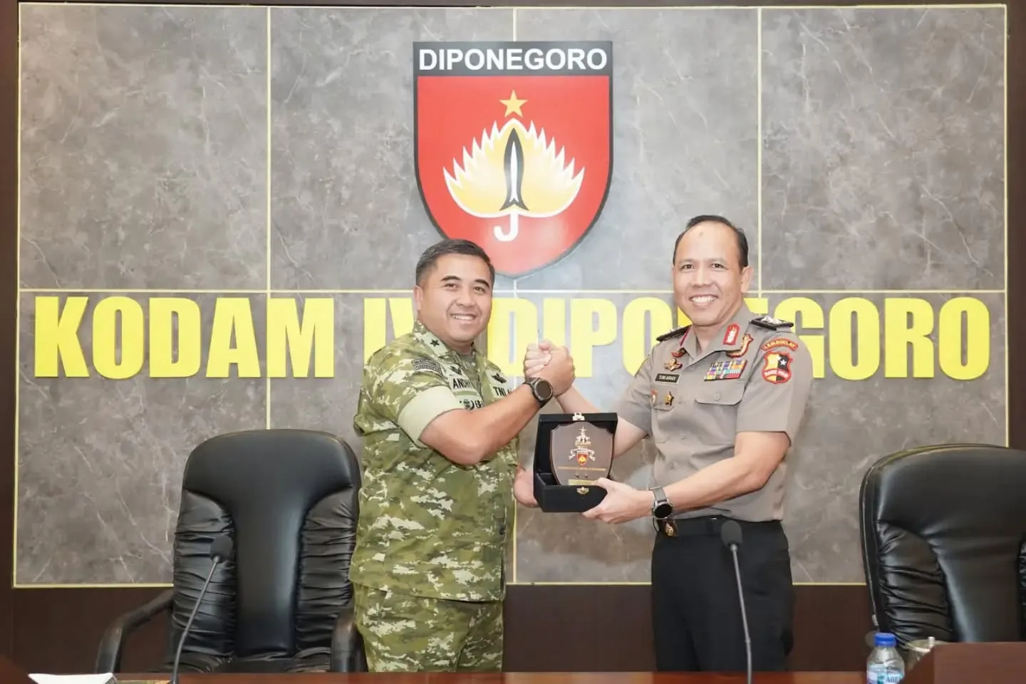 Kasdam IV/Diponegoro Terima Kunjungan Peserta Didik Sespimti Polri Dikreg Ke-36