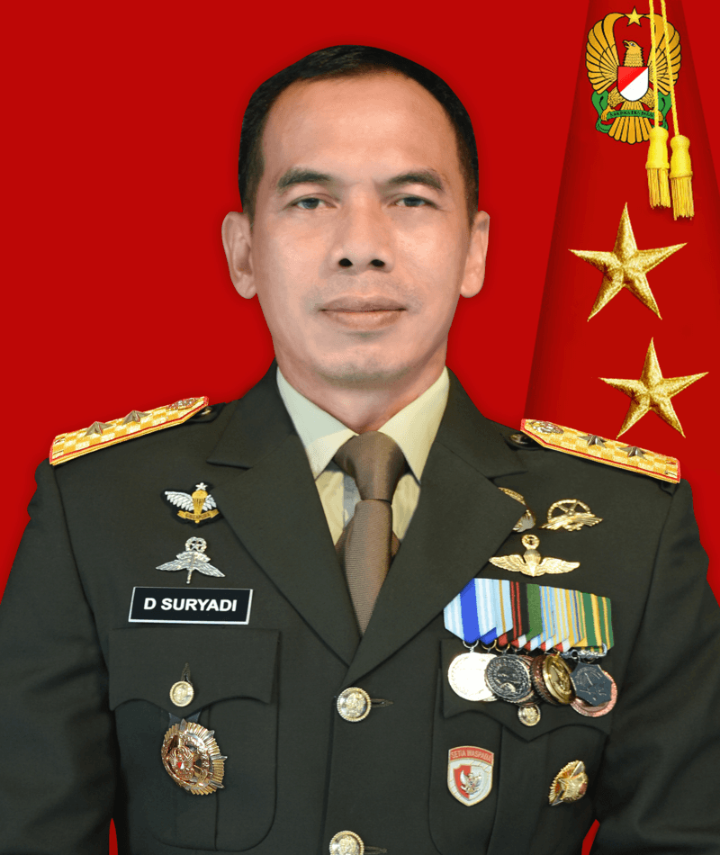 Foto MAYJEN TNI DEDDY SURYADI, S.I.P., M.Si