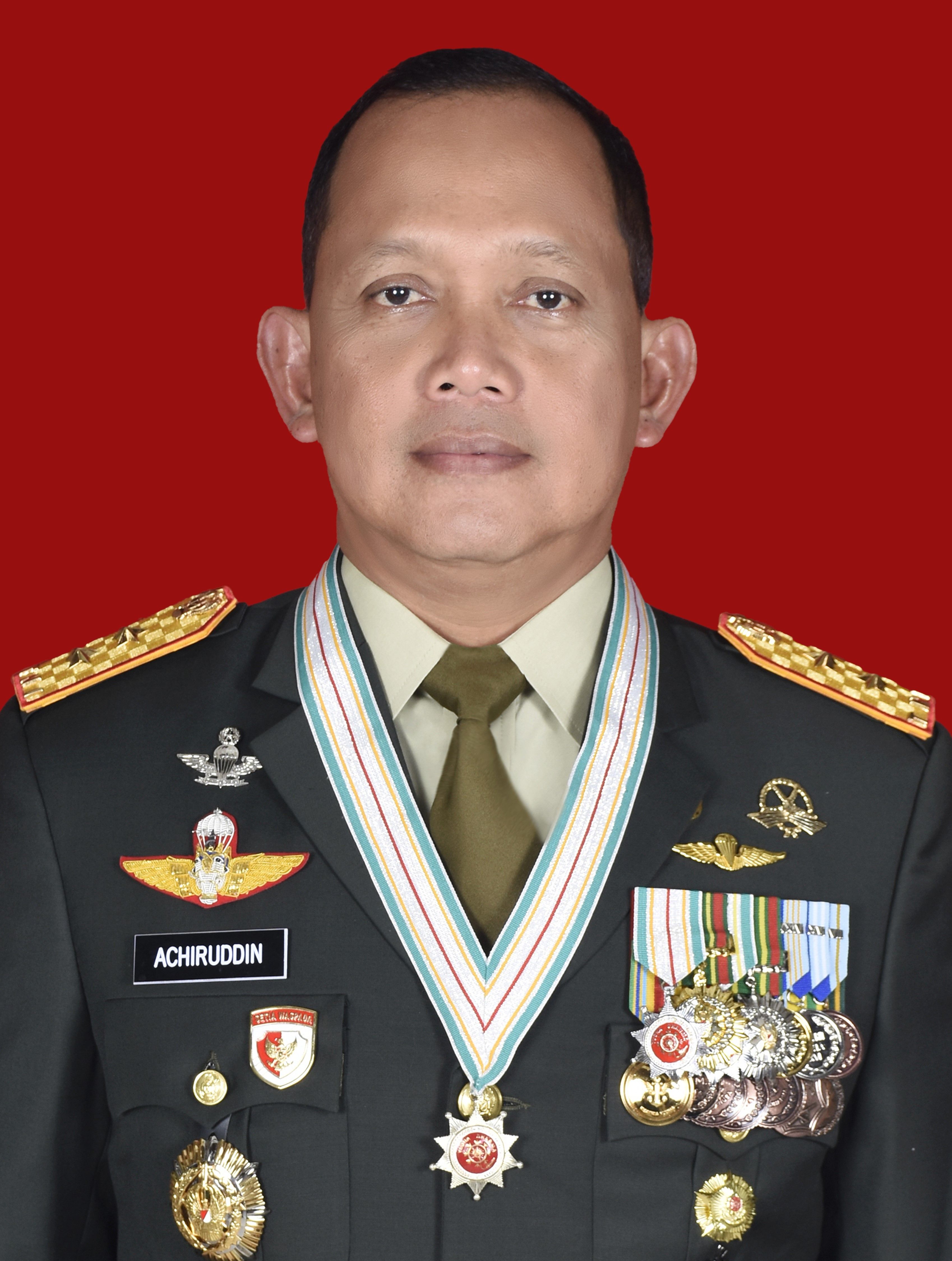 Foto MAYJEN TNI ACHIRUDDIN, S.E., M.Han.