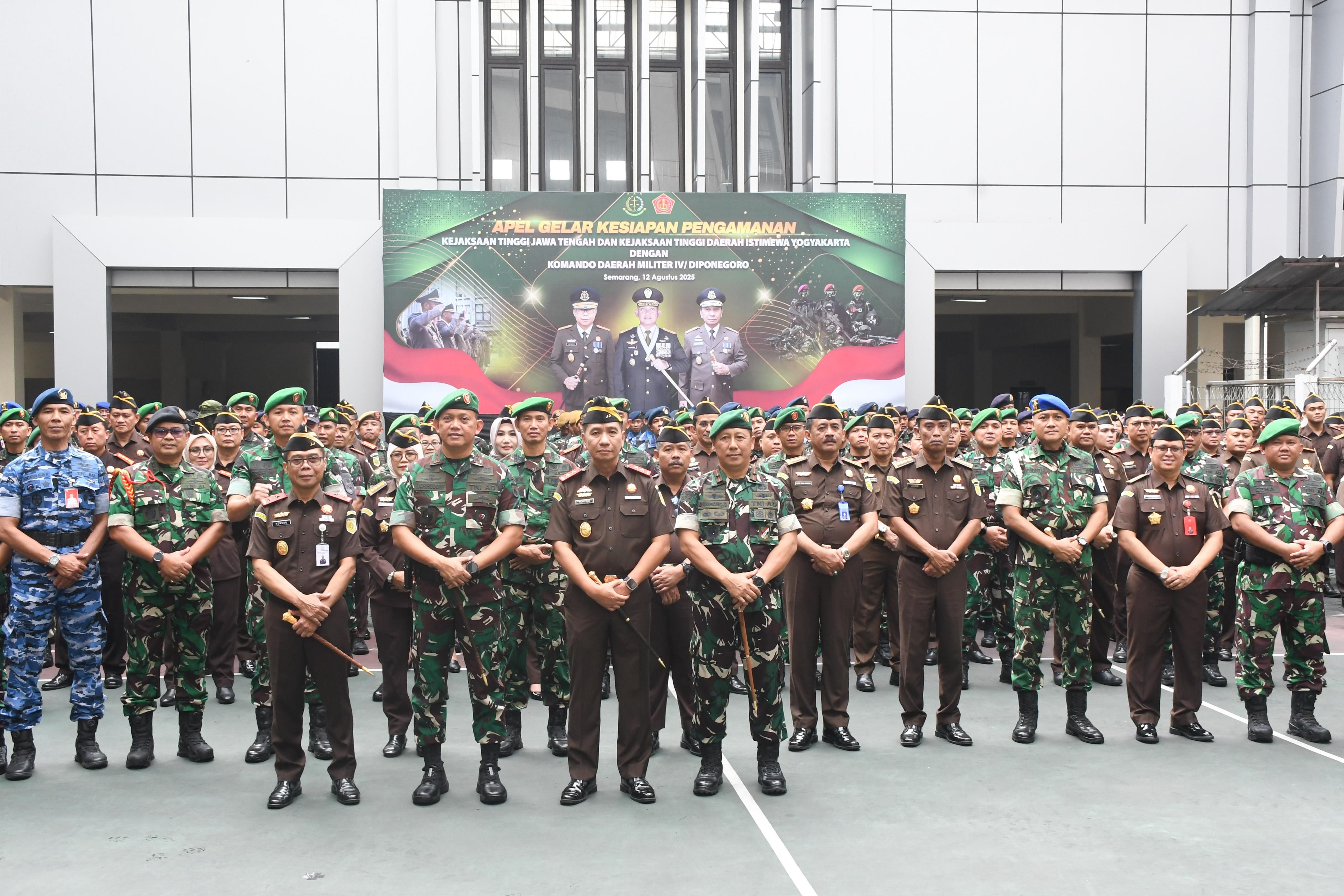 Kodam IV/Diponegoro, Kejaksaan Tinggi Jeteng dan DIY Perkuat Koordinasi  