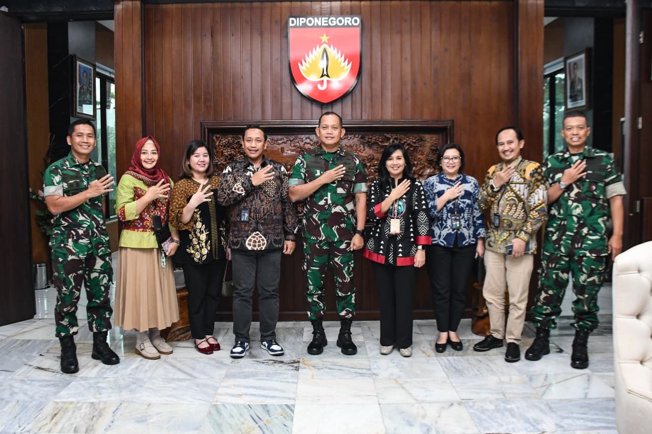 Pangdam IV/Diponegoro Audensi dengan Kakanwil BRI