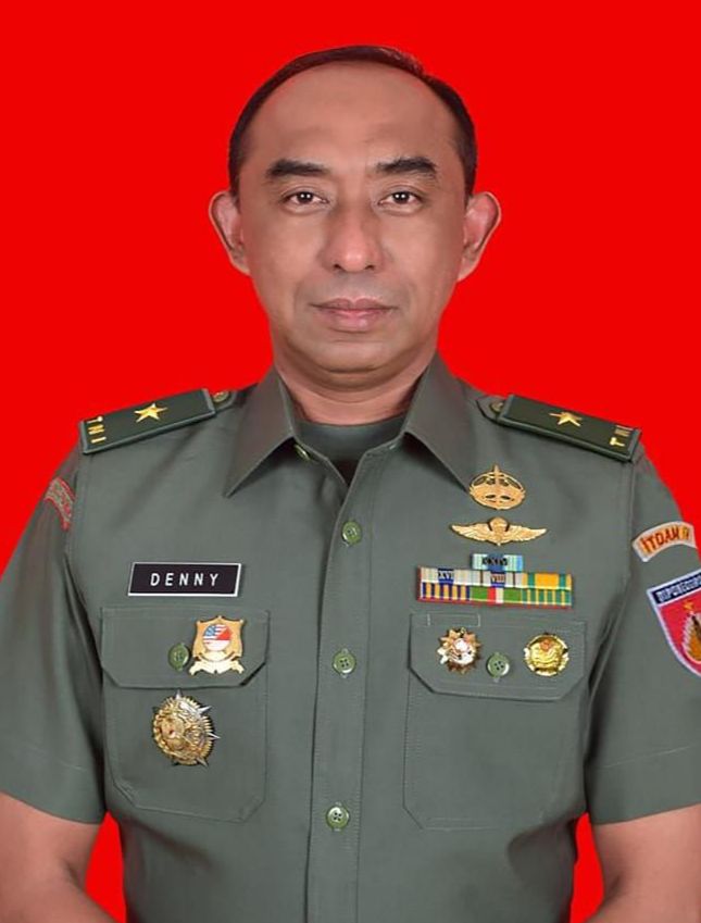 Foto BRIGJEN TNI DENNY MARANTIKA, M.Han.