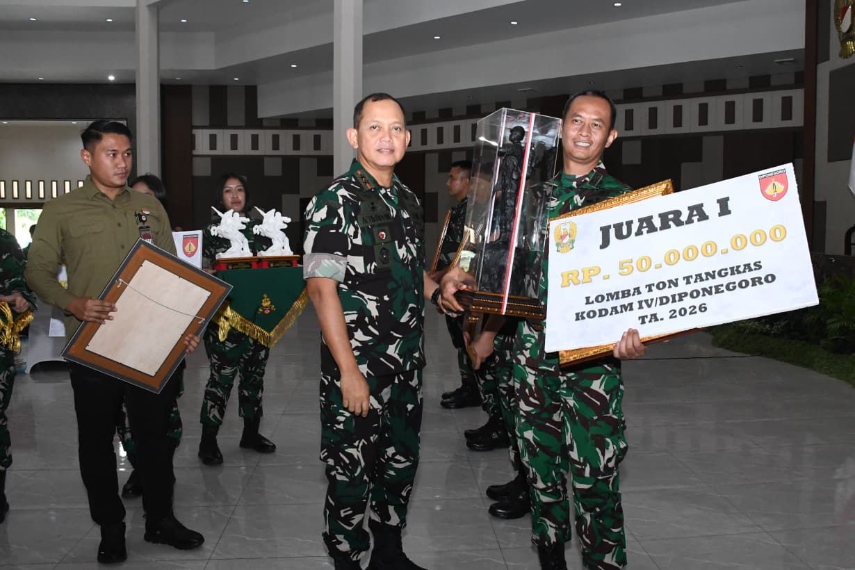Pangdam IV/Diponegoro Buka Rapim Kodam IV/Diponegoro TA 2026