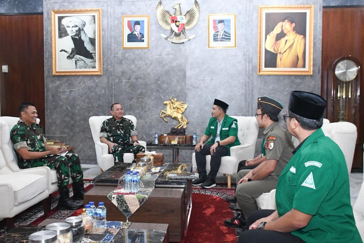 Pangdam IV/Diponegoro Terima Audiensi PW GP Ansor Jawa Tengah
