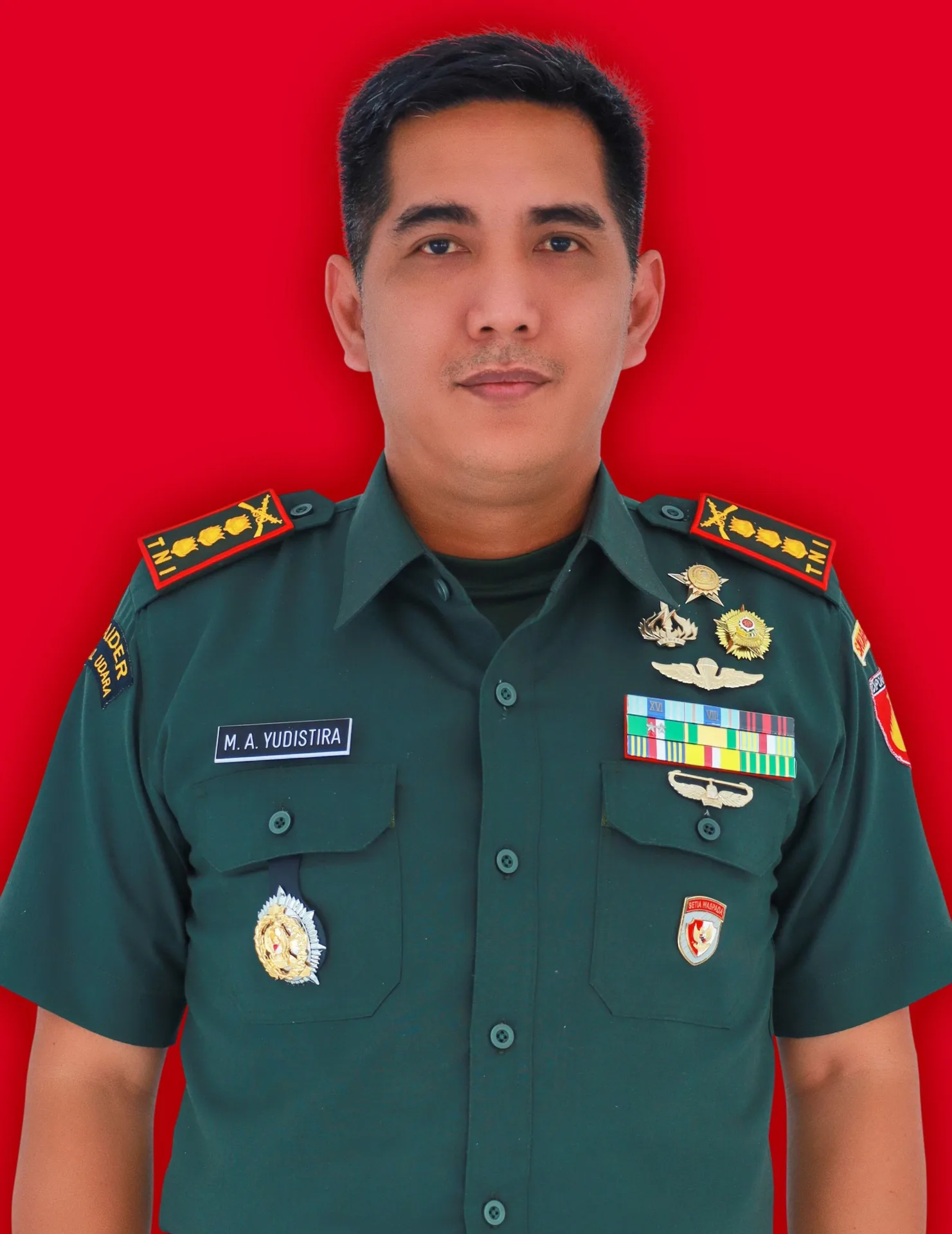 Foto KOLONEL INF M. ARRY YUDISTIRA, S.I.P., M.I.Pol., M. Han