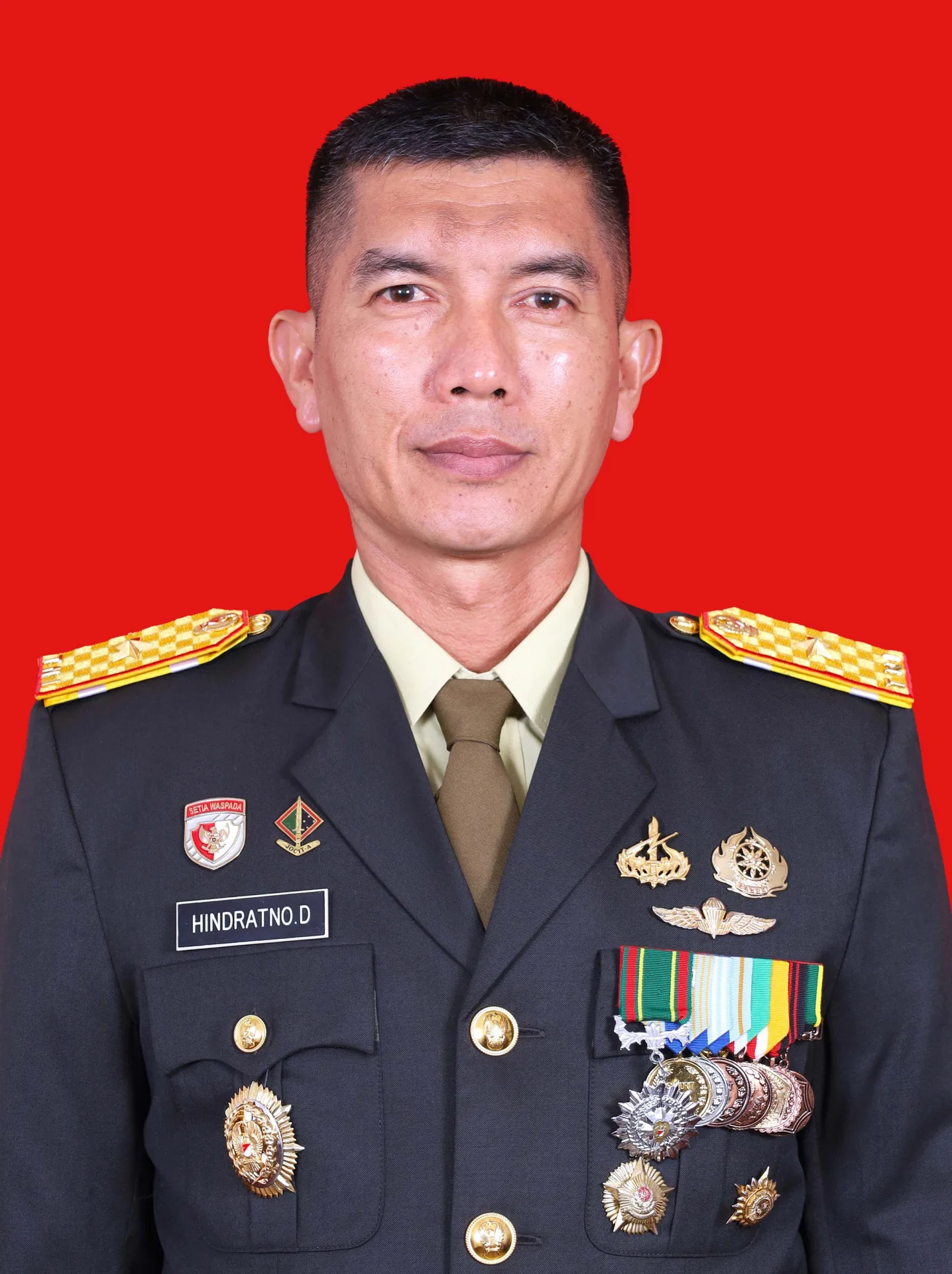 Foto BRIGJEN TNI HINDRATNO DEVIDANTO, S.E., M.M., M.Han