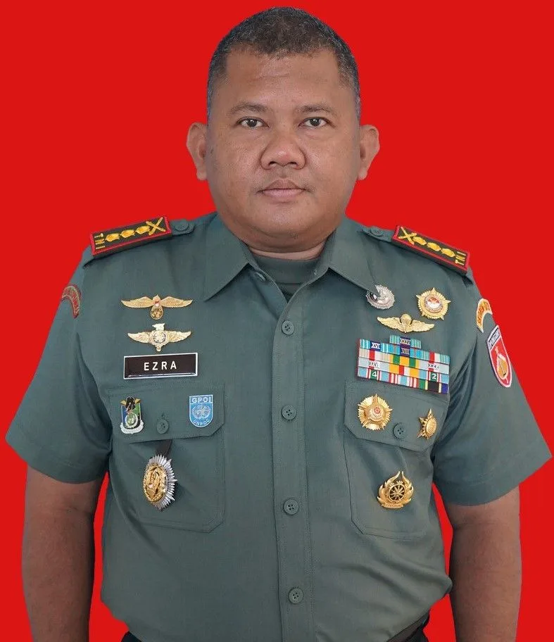 Foto KOLONEL ARM EZRA NATHANAEL, S.Kom., M.M., M.Han