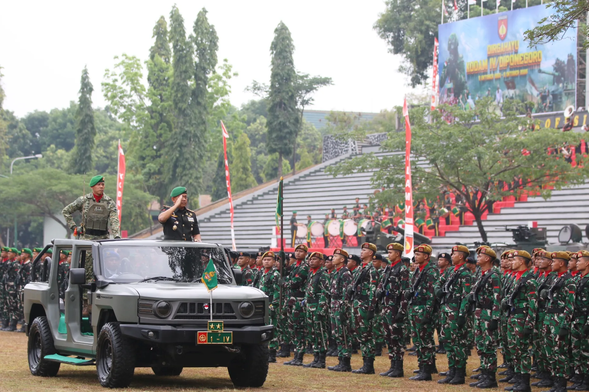 HUT ke-76 Kodam IV/Diponegoro, Pangdam IV/Diponegoro Teguhkan Pengabdian dan Dukung Kesiapan Kodam XXVI/Mataram